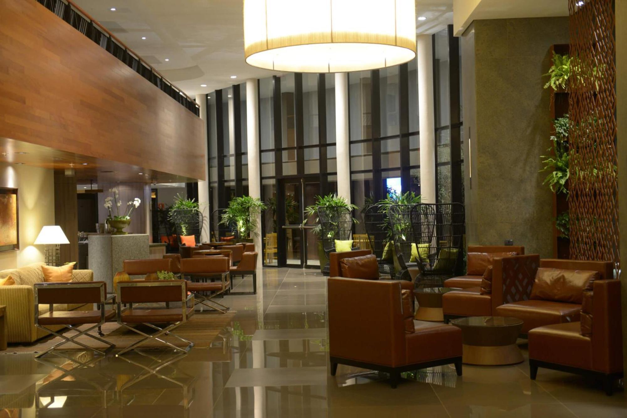 Deville Prime Campo Grande Кампу-Гранді Екстер'єр фото The lobby of the hotel